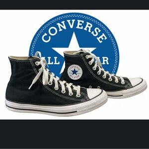 Authentic Converse signature designer black high top sneakers sz men’s 8
